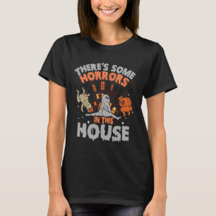 Halloween Pumpkin Ghost Es gibt einige Horror in d T-Shirt