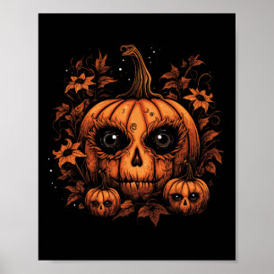 Halloween Pumpkin Halloween-Kostüm Poster