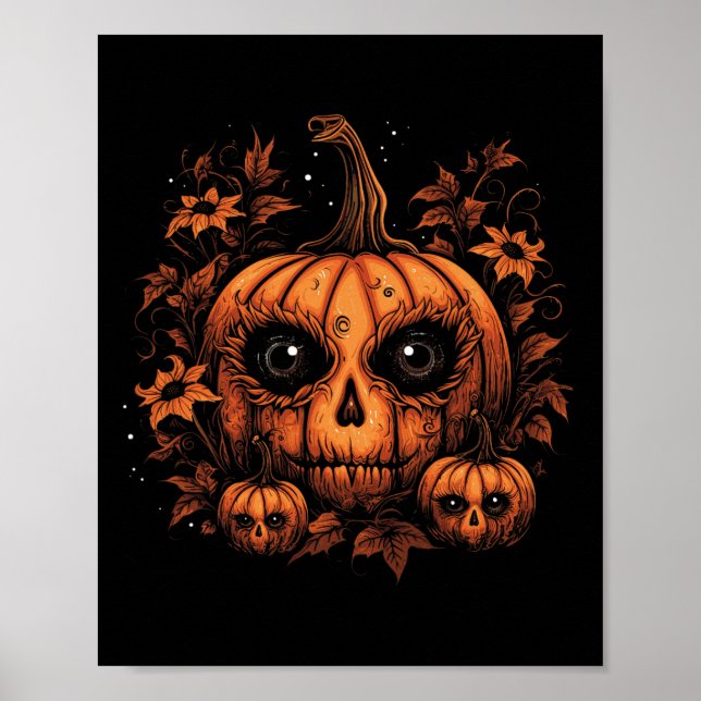 Halloween Pumpkin Halloween-Kostüm Poster (Vorne)