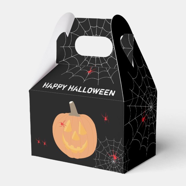 Halloween Pumpkin-Halloween-Party Geschenkschachtel (Vorderseite)