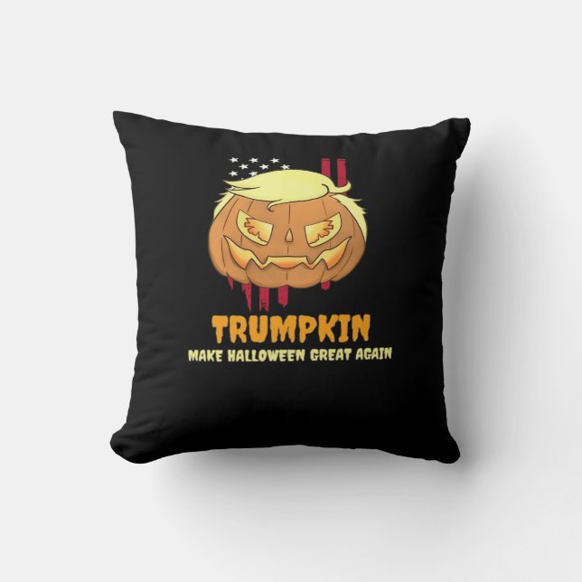 Halloween Pumpkin, Halloween-Trumpkin Kissen (Vorderseite)