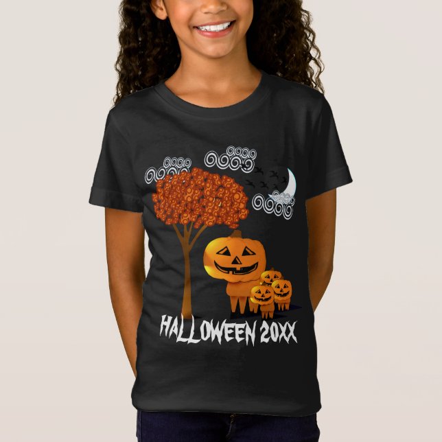 HALLOWEEN PUMPKIN HEADS T - Shirt (Vorderseite)