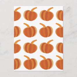 Halloween Pumpkin Herbst Postkarte