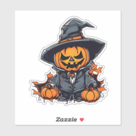 Halloween Pumpkin-Höhle Adorable Fall Decke Aufkleber