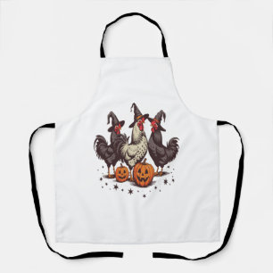 Halloween Pumpkin-Hühnerwitscher Fall Schürze