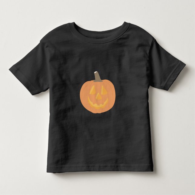 Halloween Pumpkin Kleinkind T-shirt (Vorderseite)