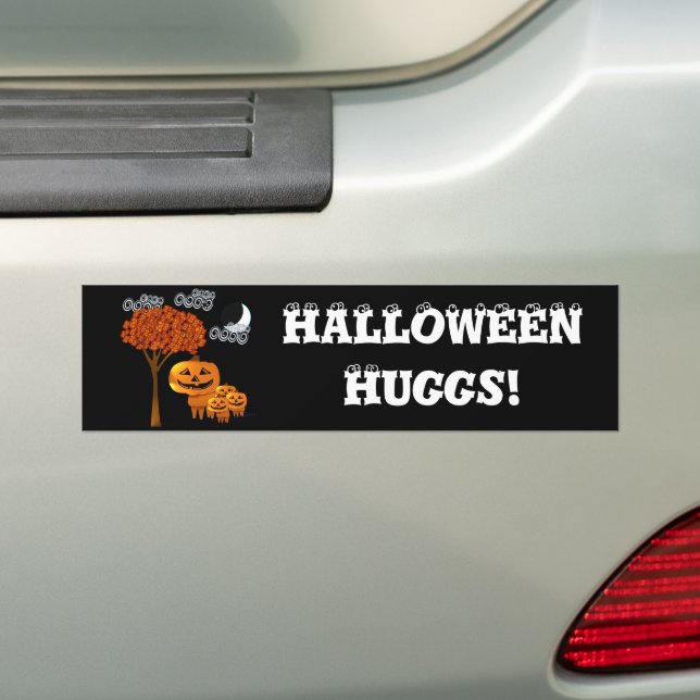 HALLOWEEN PUMPKIN-KOPF AUTOAUFKLEBER (Auf Auto)