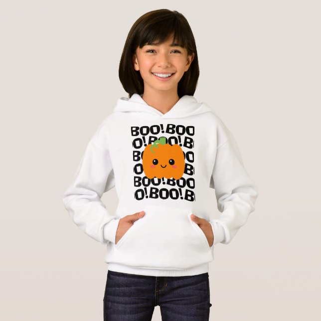 Halloween Pumpkin-Kostüm, Niedlicher Erntedank Hoodie (Vorne ganz)