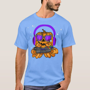 Halloween Pumpkin Kürbislaterne Gamer Boys Men Ha T-Shirt