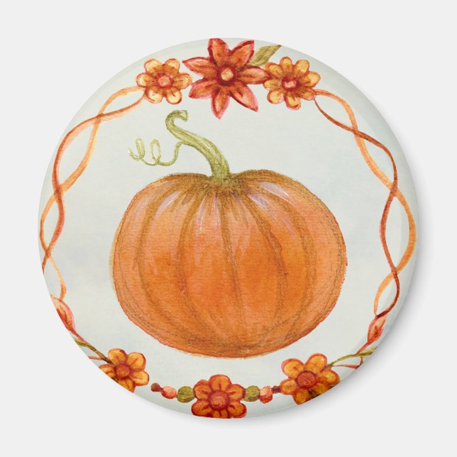 Halloween Pumpkin Magnet (Vorne)