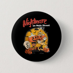 Halloween Pumpkin Mainstreet Vintag auf Hauptnacht Button