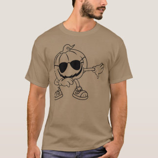 Halloween Pumpkin mit Sunglass Funny Halloween Pu T-Shirt