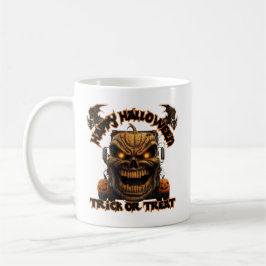 Halloween Pumpkin Monster Truck Spooky Spuk Nig Kaffeetasse