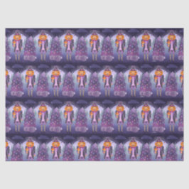 Halloween Pumpkin Nutcracker Seidenpapier