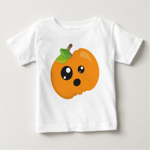 Halloween Pumpkin, Orange Pumpkin, Trick oder Tret Baby T-shirt