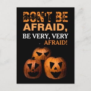 Halloween Pumpkin Party Einladung Postcard