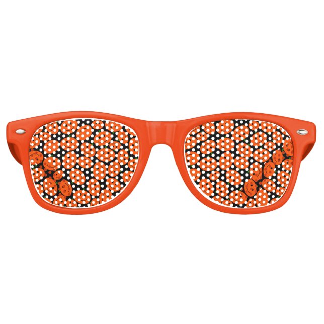 Halloween Pumpkin Partybrille (Vorderseite)
