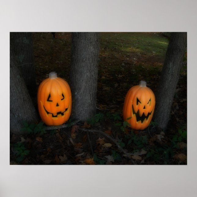 Halloween Pumpkin Poster (Vorne)
