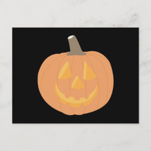 Halloween Pumpkin Postkarte
