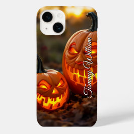 Halloween Pumpkin Retro-Style Case-Mate iPhone 14 Hülle