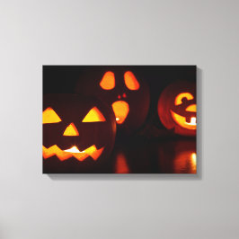 Halloween Pumpkin Scare Leinwanddruck