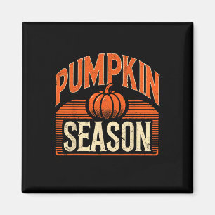 Halloween Pumpkin Season Fall Vibes Erntedank M Magnet