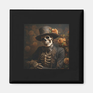 Halloween Pumpkin Skeleton Ghosts Spooktacular Sto Magnet