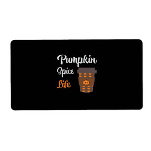 Halloween Pumpkin Spice Life Birthday