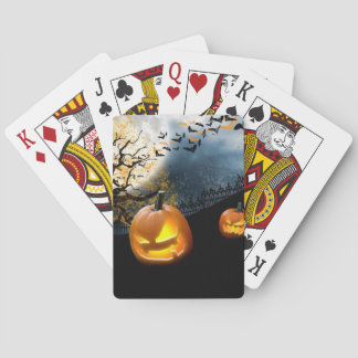Halloween Pumpkin Spielkarten