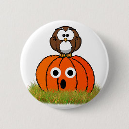 Halloween Pumpkin & Spookowa Button