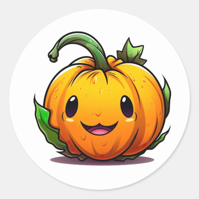 Halloween Pumpkin Stickers (Vorderseite)