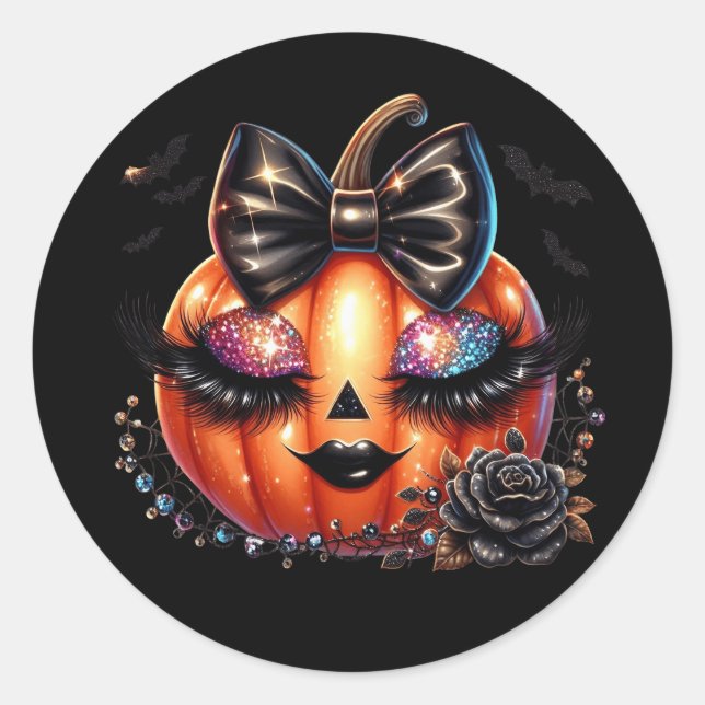 Halloween Pumpkin Stickers (Vorderseite)