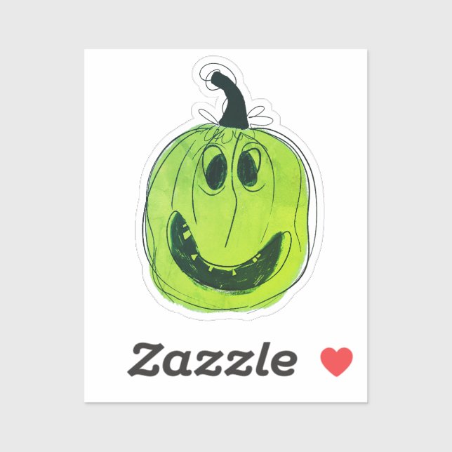 Halloween Pumpkin Stickers Aufkleber (Blatt)