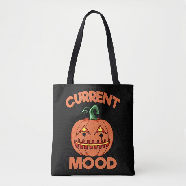 Halloween Pumpkin Strom Stimmung glücklich (Vorderseite)