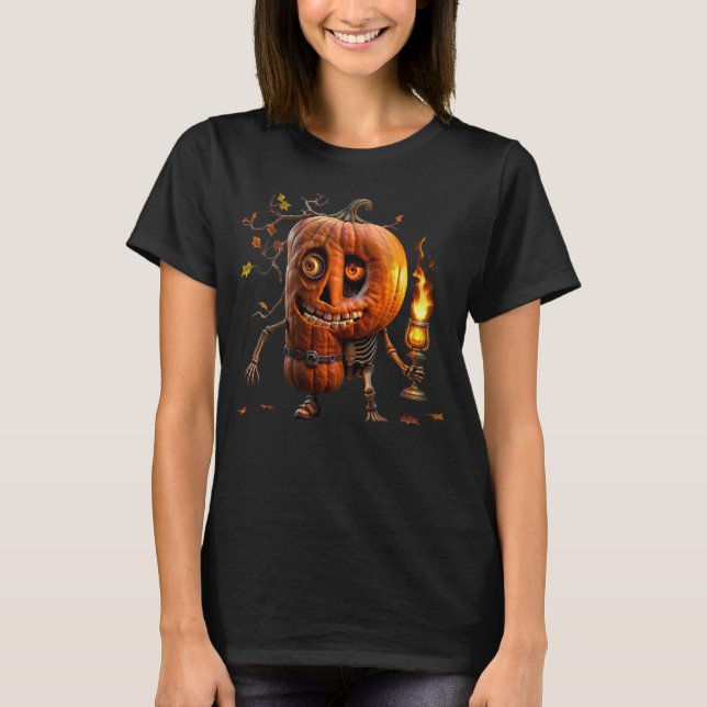 Halloween Pumpkin T-Shirt (Vorderseite)