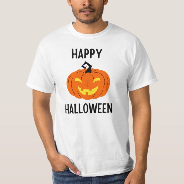 Halloween Pumpkin-T - Shirt (Vorderseite)