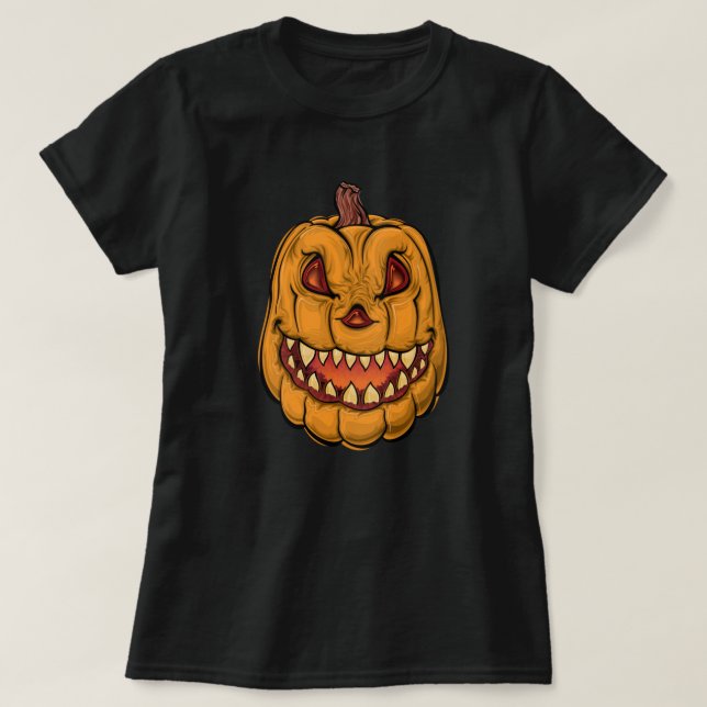 Halloween Pumpkin T-Shirt (Design vorne)