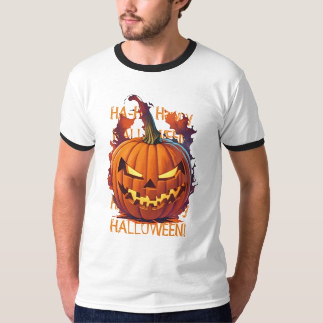 Halloween Pumpkin T-Shirt (Vorderseite)