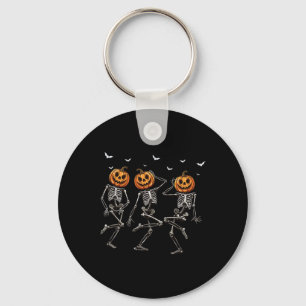Halloween Pumpkin tanzend SkelettKostüm Frauen m Schlüsselanhänger
