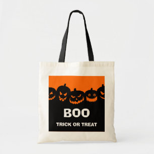 Halloween Pumpkin Trick oder Treat Candy Bag Tragetasche