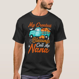 Halloween Pumpkin Truck Mein Bester Segen Ruf T-Shirt