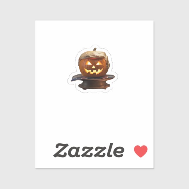 Halloween, Pumpkin Trumpkin, Make Halloween Great Aufkleber (Blatt)