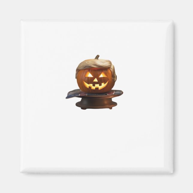 Halloween, Pumpkin Trumpkin, Make Halloween Great Magnet (Vorne)