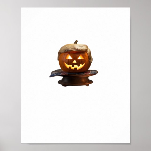 Halloween, Pumpkin Trumpkin, Make Halloween Great Poster (Vorne)