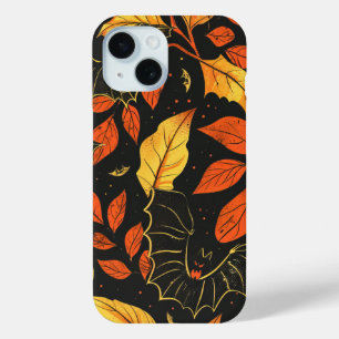Halloween Pumpkin und Fledermaus Pattern Vintager Case-Mate iPhone Hülle