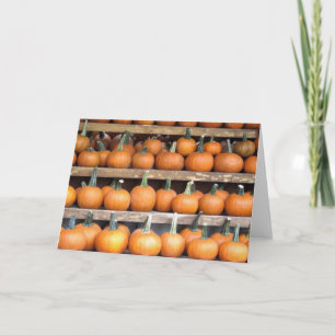 Halloween Pumpkin Wall Karte