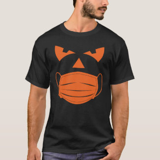 Halloween Pumpkin Wearing Gesichtsmaske 3417png341 T-Shirt