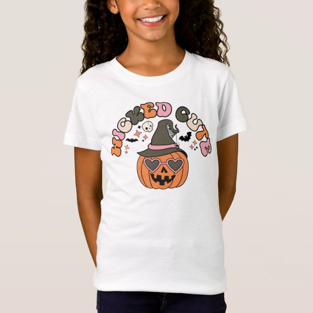 Halloween Pumpkin Wicked Niedliche T - Shirt (Vorderseite)