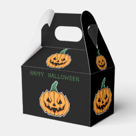 Halloween Pumpkin (Winkelstil) Geschenkschachtel