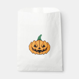 Halloween Pumpkin (Winkelstil) Geschenktütchen